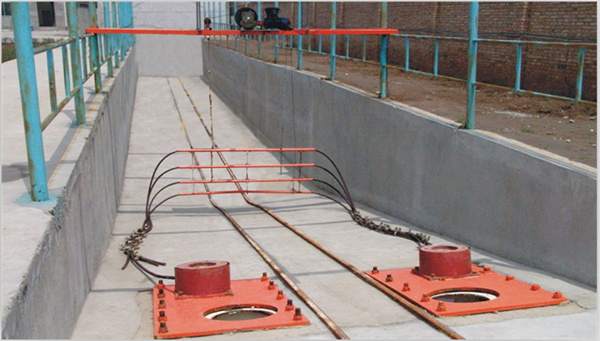 斜井跑车防护装置设施的结构以及使用性能